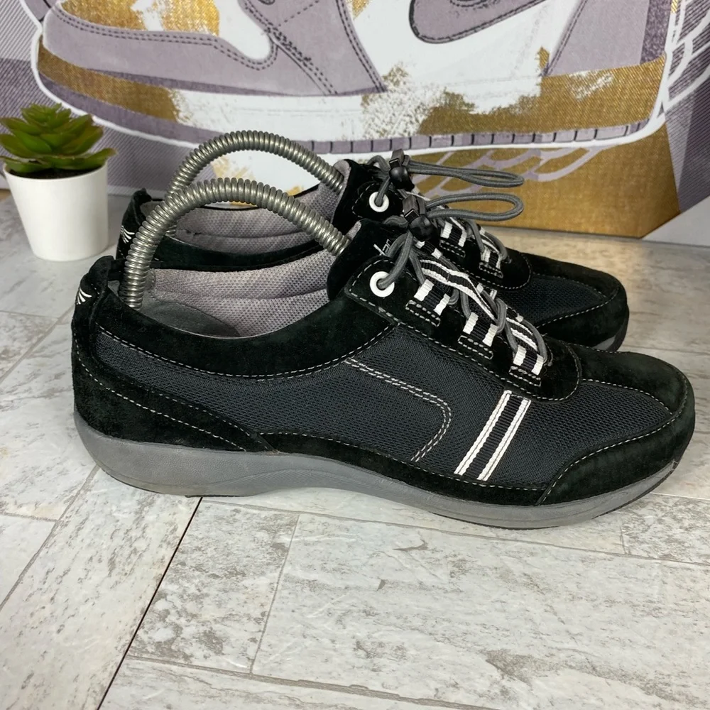 Dansko Helen Black Casual Slip on‎ Shoes Womens size 37
